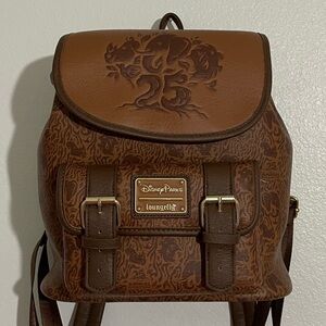 NWT Rare Animal Kingdom 25th Anniversary Loungefly Backpack Walt Disney World